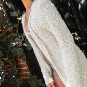 Cream POL cardigan NWT